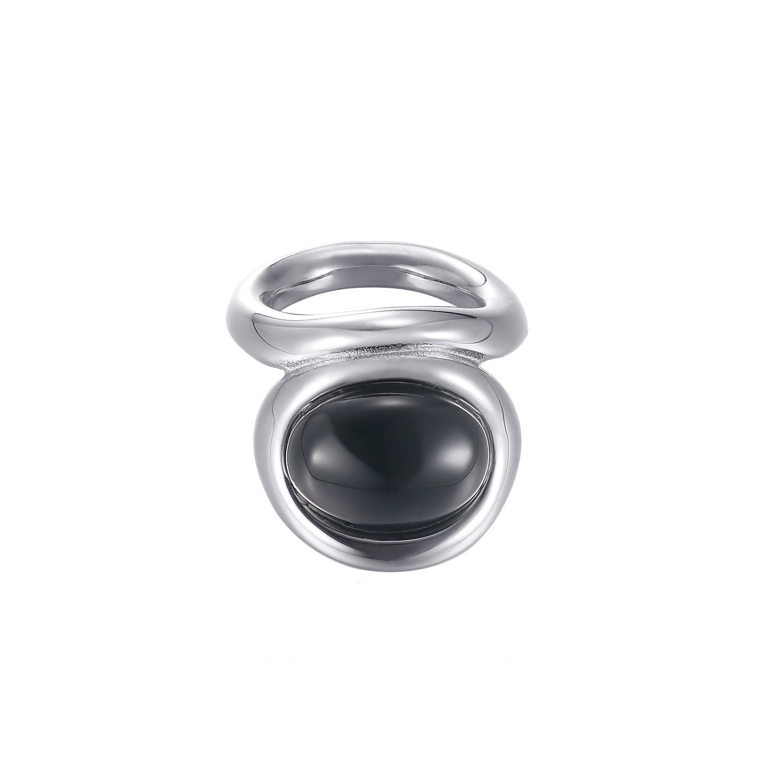 Elegant Gold-Plated Cocktail Ring
