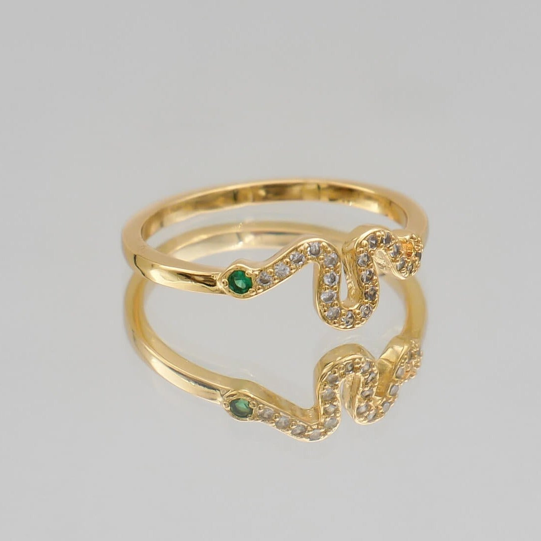 Tia Snake Ring