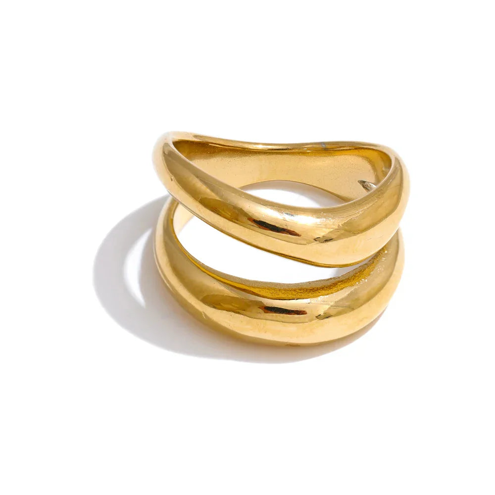 Minerva Double Layer Ring