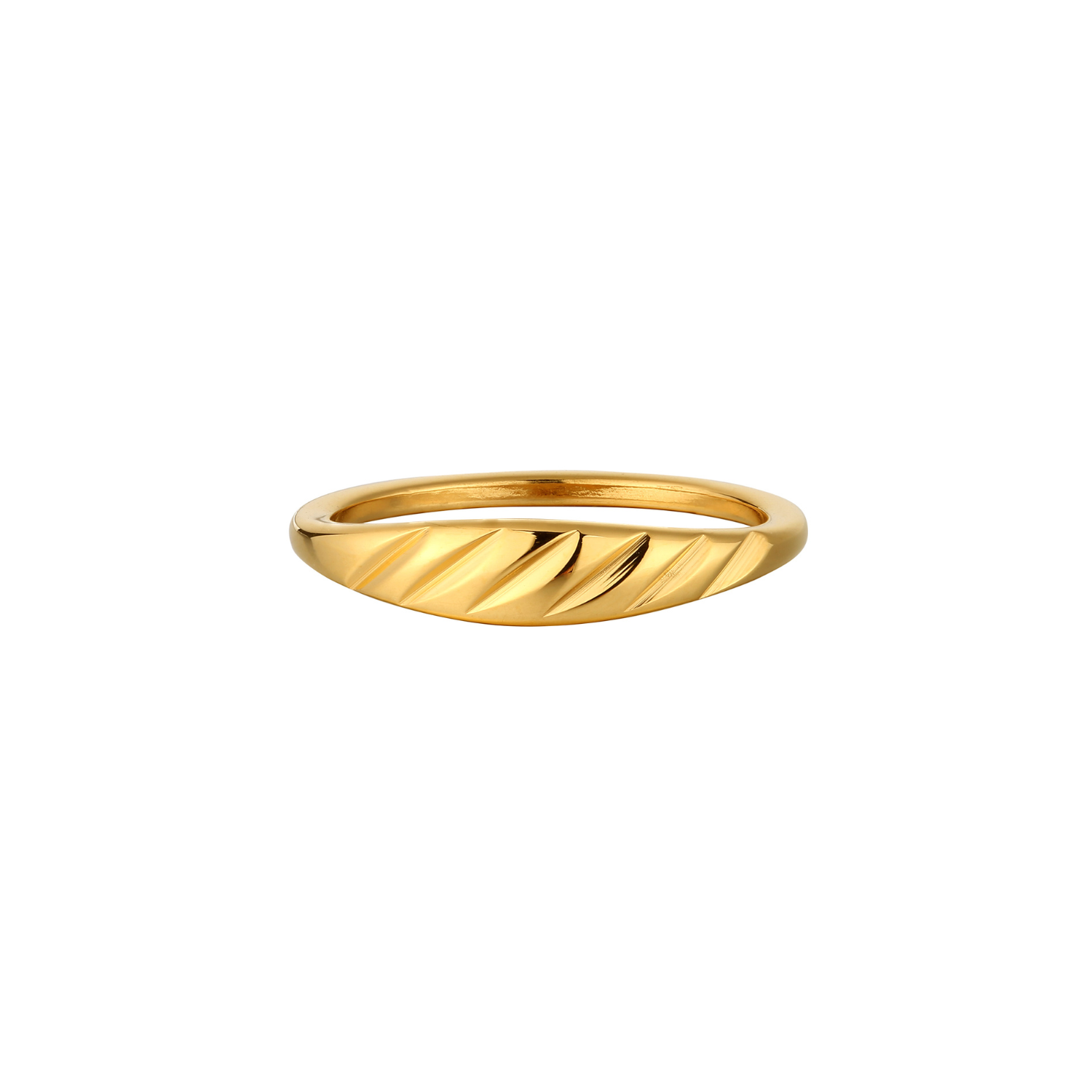 Elegant Gold-Plated Minimalist Ring