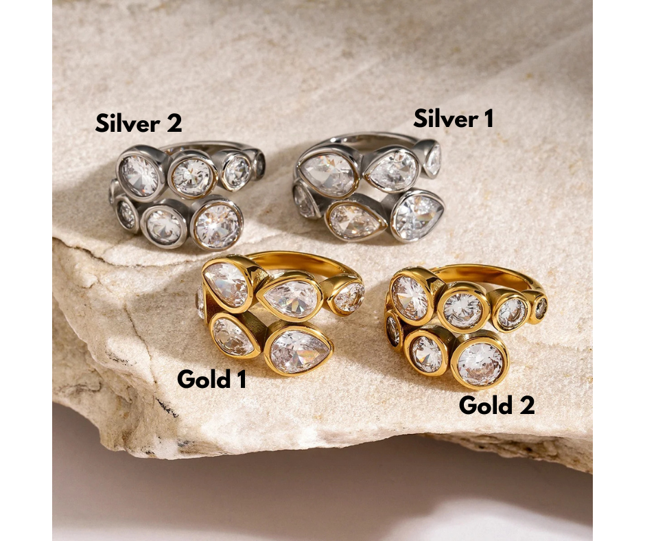 Teardrops Ring