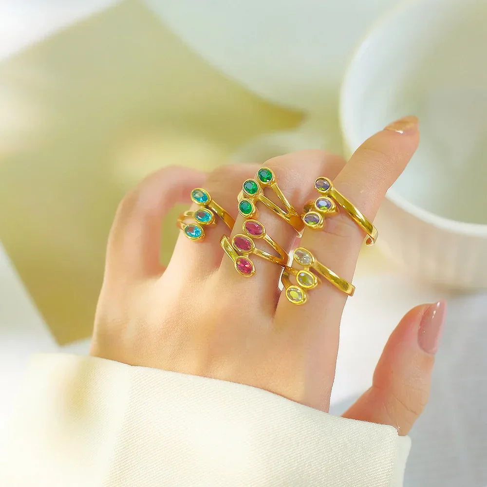Luxury Cubic Zirconia  Ring