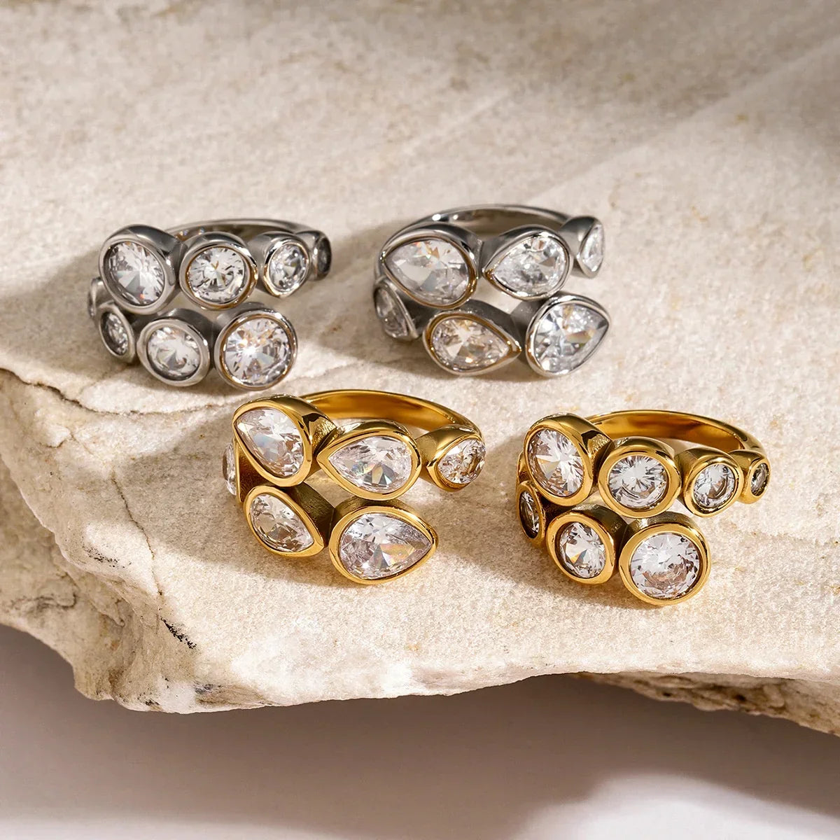 Teardrops Ring