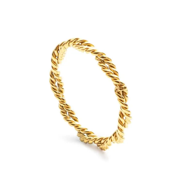 The Ember Twist Ring