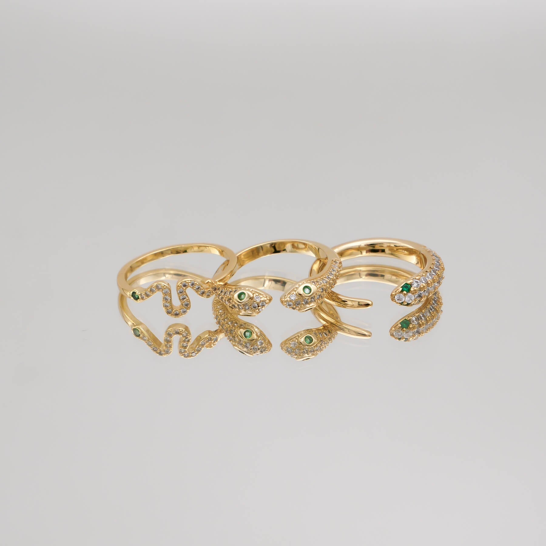 Tia Snake Ring
