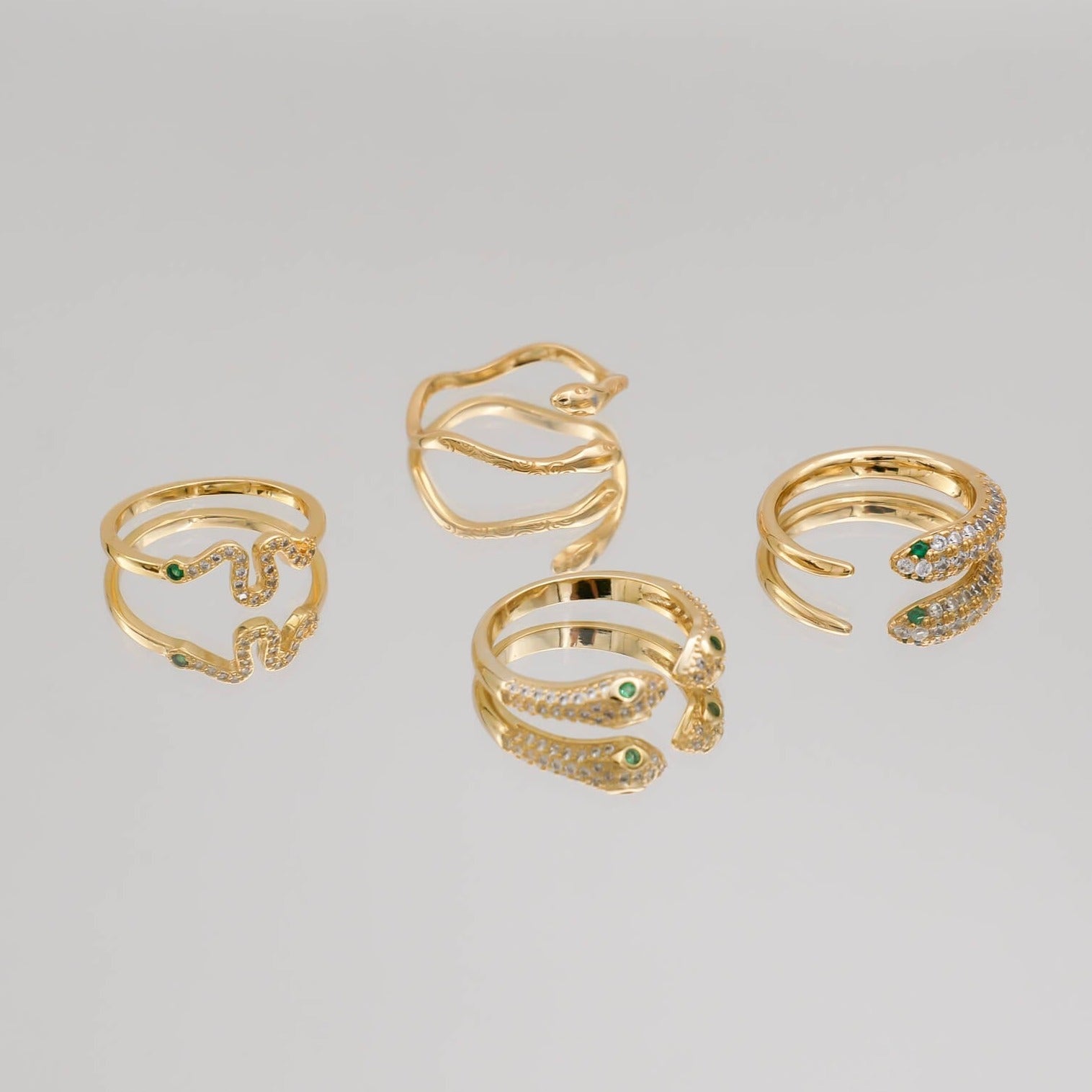 Tia Snake Ring