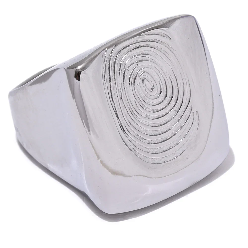 Eliza Fingerprint Ring