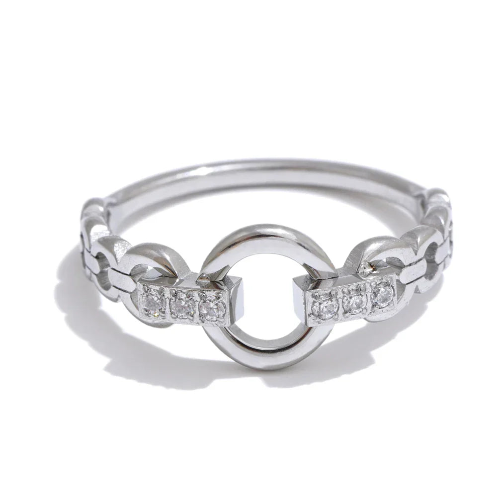 Celestia Round Link Ring
