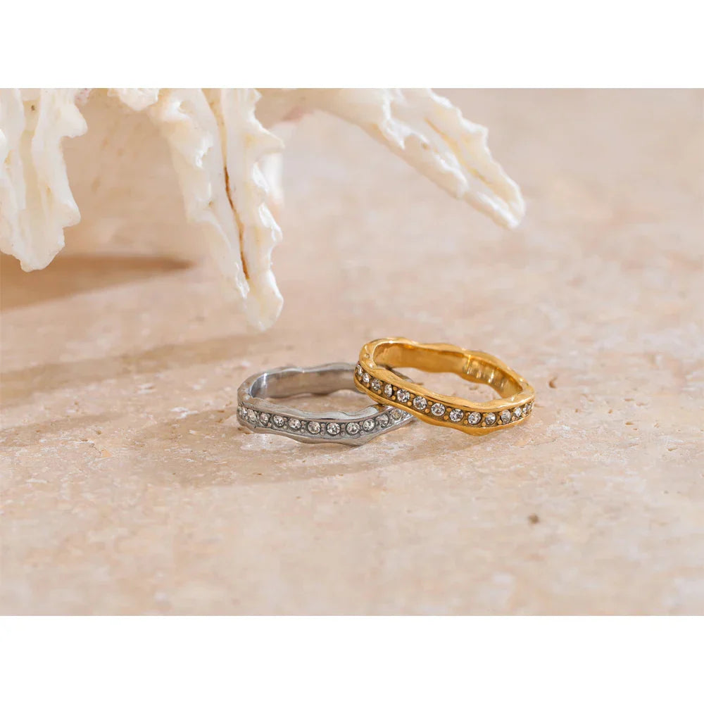 Ellis Sparkly Thin Ring
