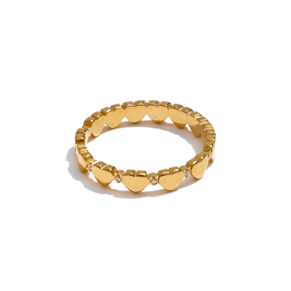 Natasha Heart Ring