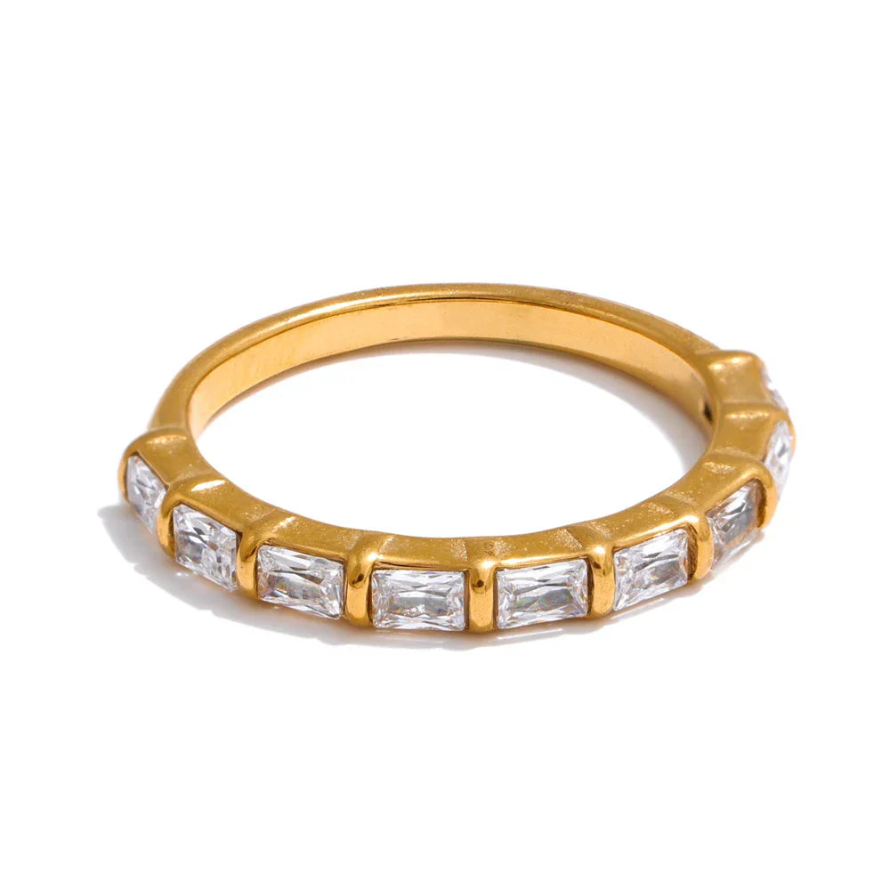 Saskia Cubic Zirconia Ring