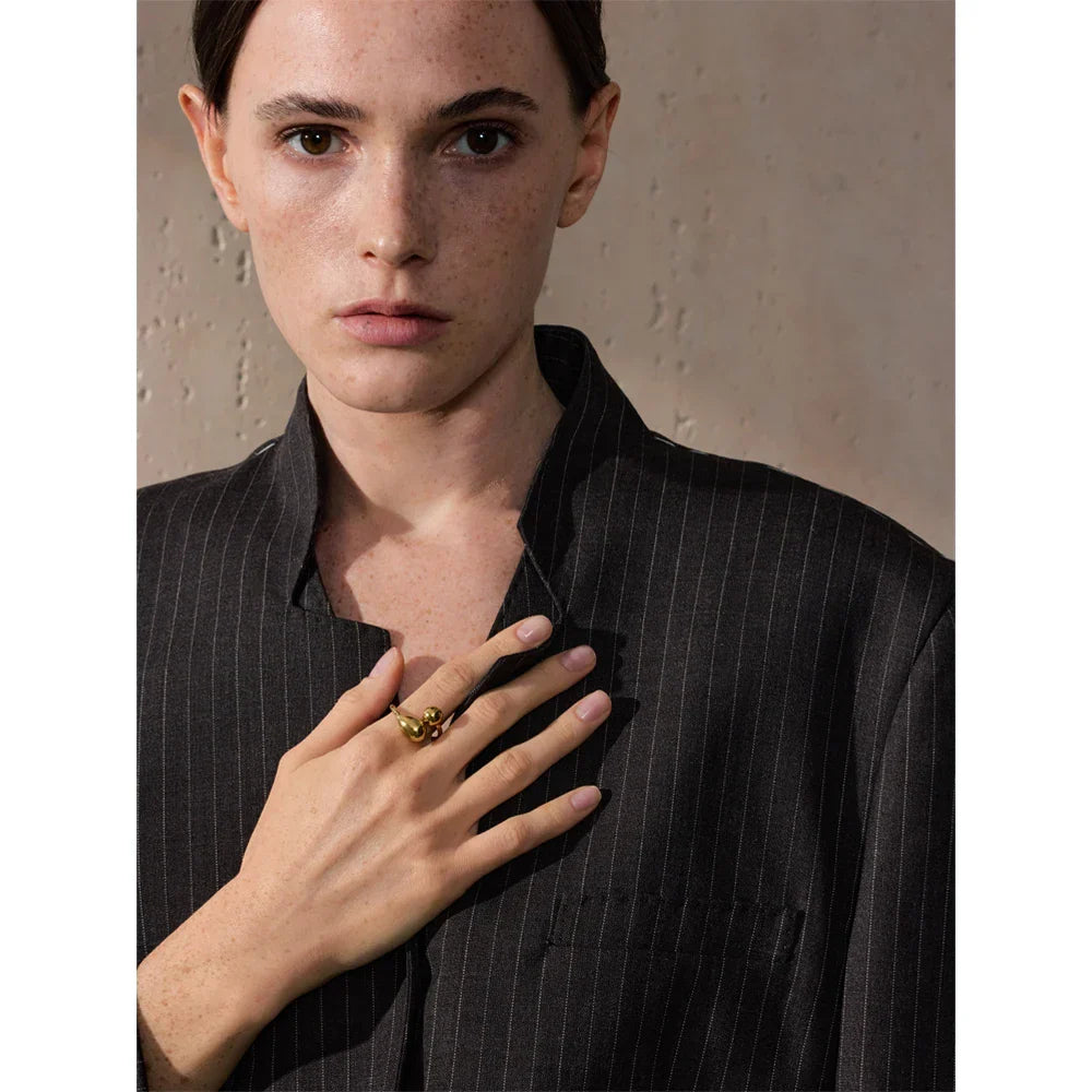 Monroe Water Drop Ring