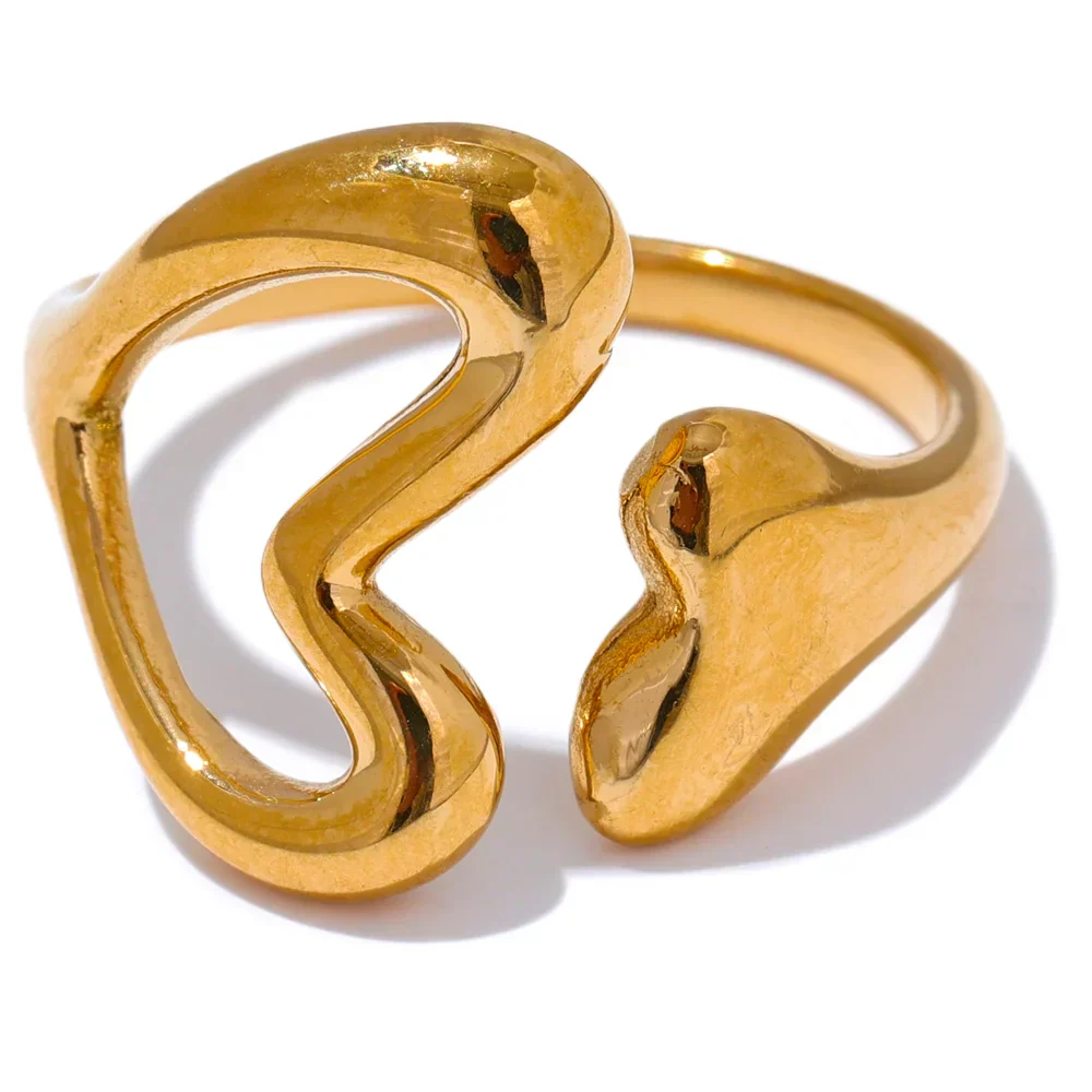 Ramona Heart Cuff Ring