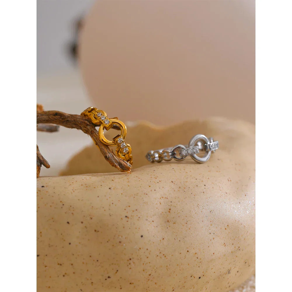Celestia Round Link Ring