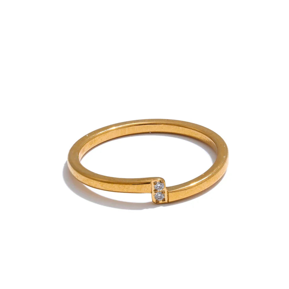 Caitlin Thin Minimalist Ring