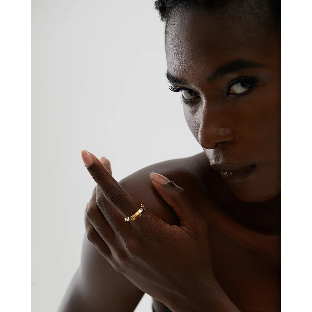 Mardea Sleek Geometric Ring