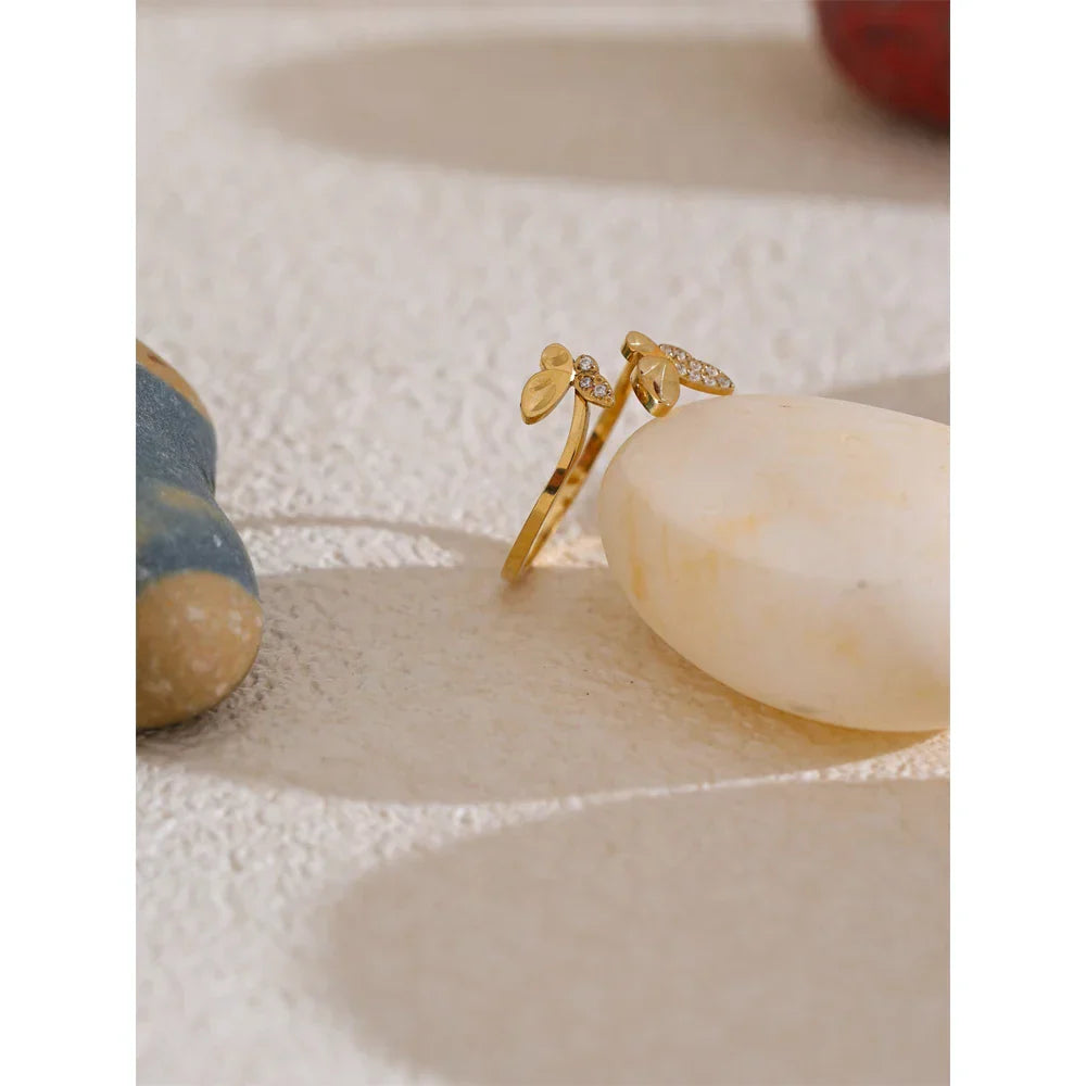 Ella Butterfly Cuff Ring