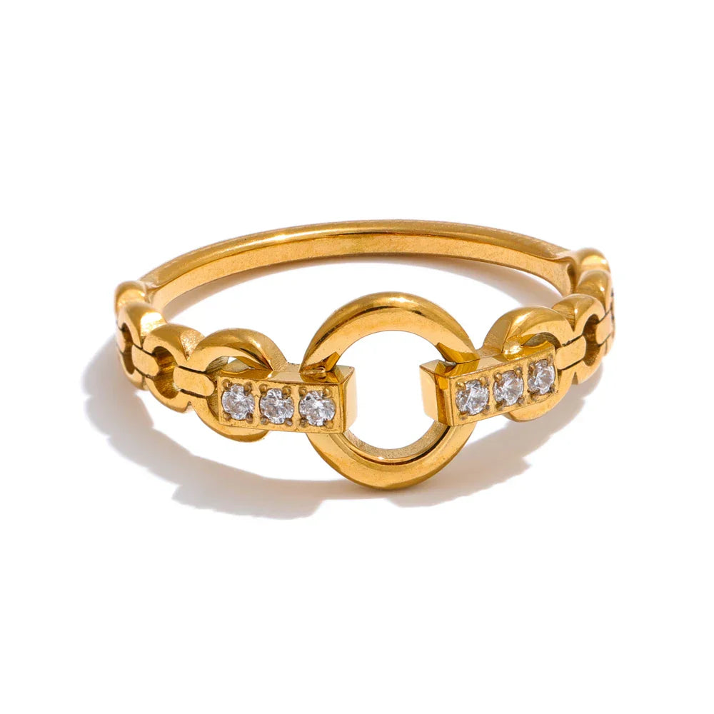 Celestia Round Link Ring