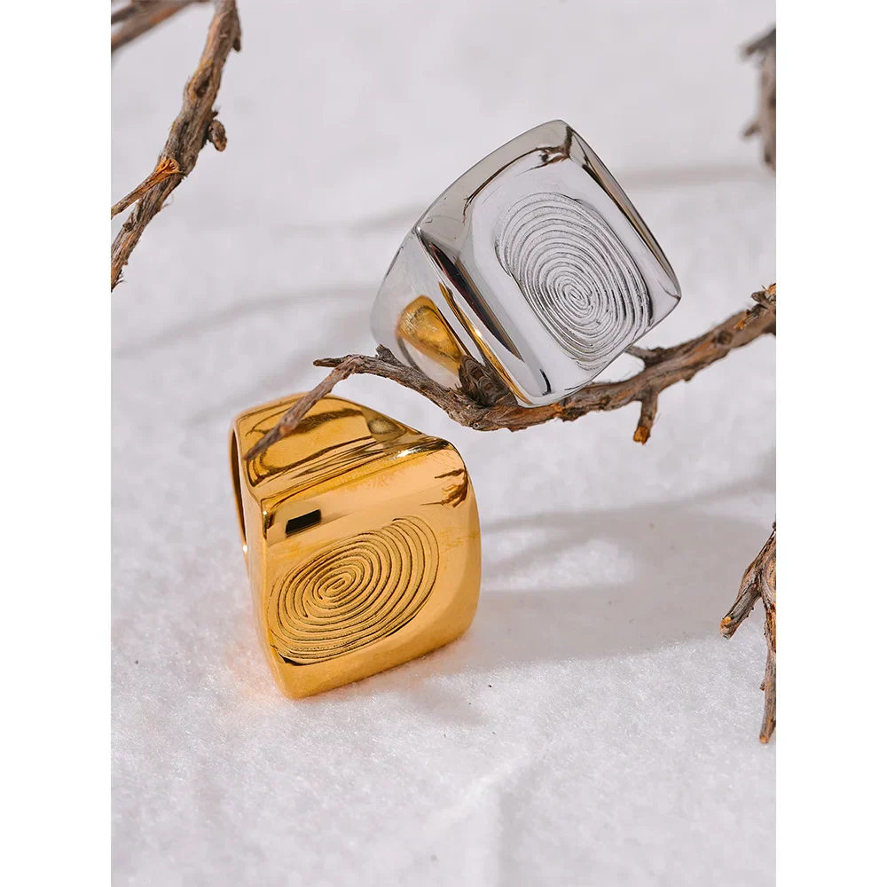 Eliza Fingerprint Ring