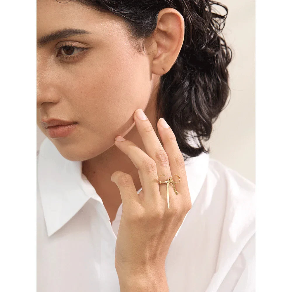Minerva Bow Knot Ring