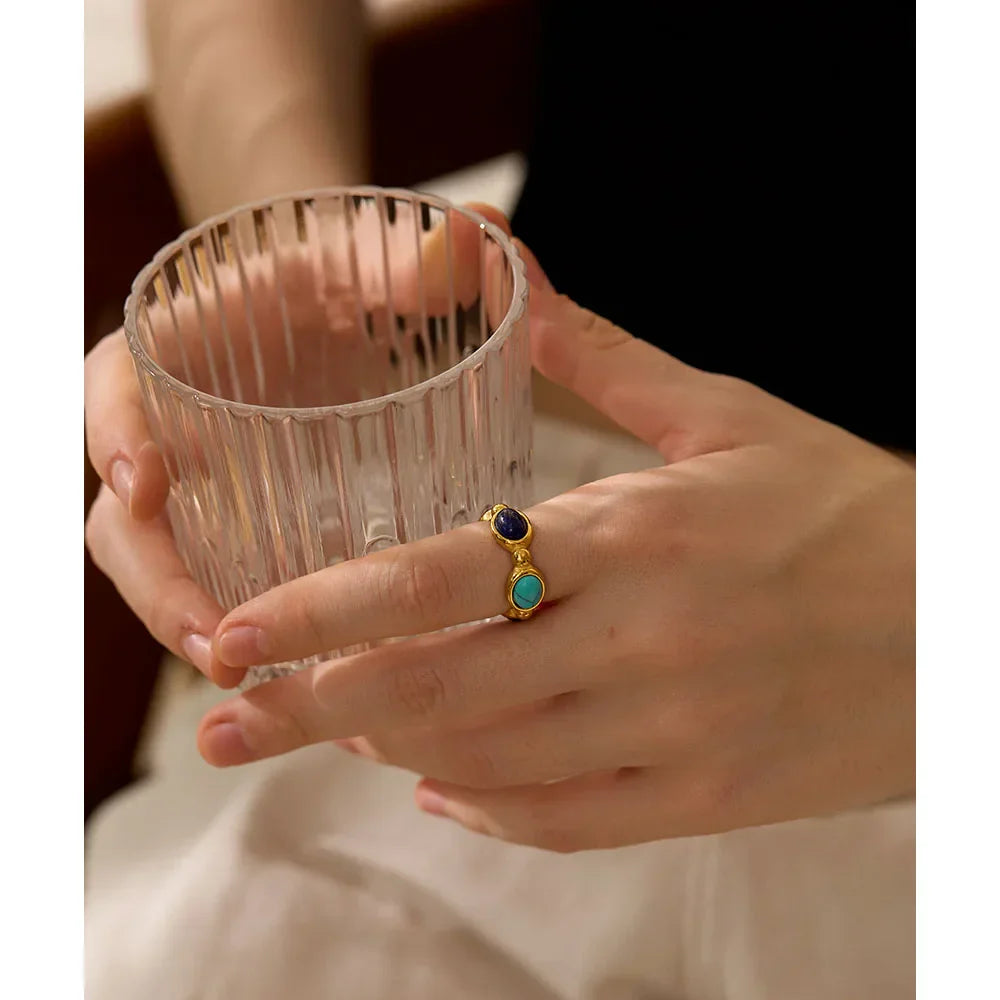 Keeya Vintage Colorful Ring