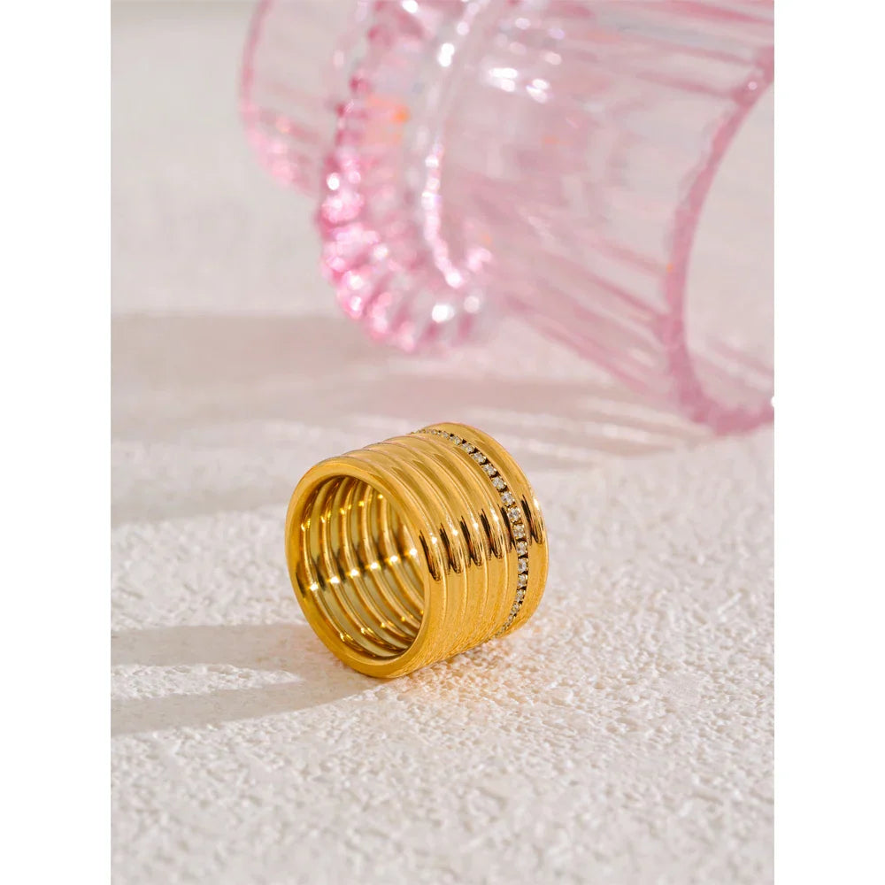 Yvette Wide Ring