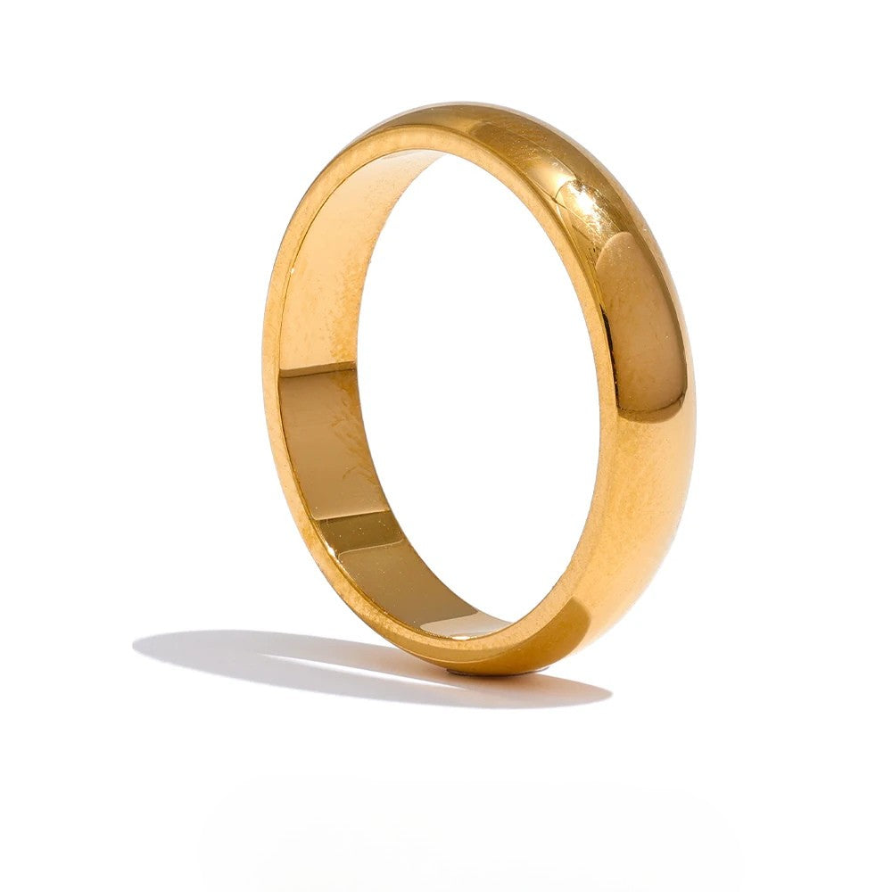Evelyn Polished Band Ring